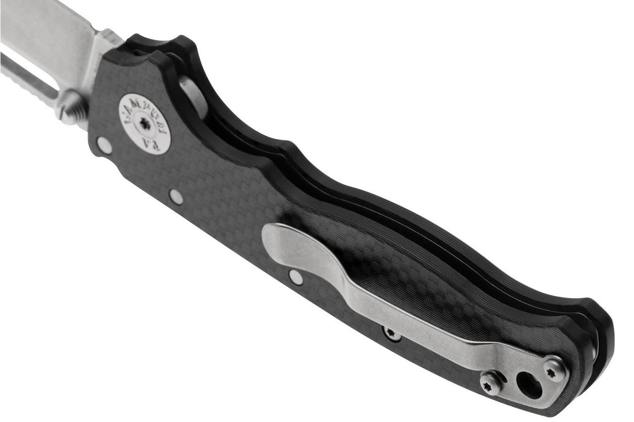 Demko Knives AD20.5 Shark-Lock CPM 20CV Clip Point AD205-20CV-CARBON-CP Carbon Fiber, zakmes