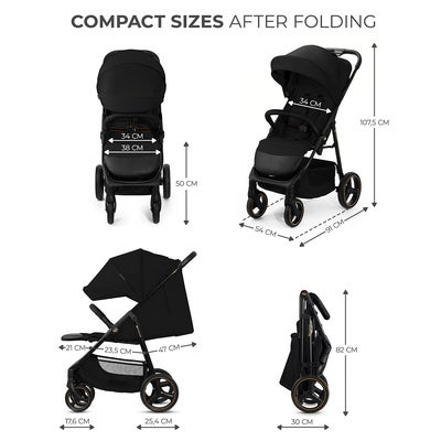 Kinderkraft Trig 3 Trille, Onyx Black