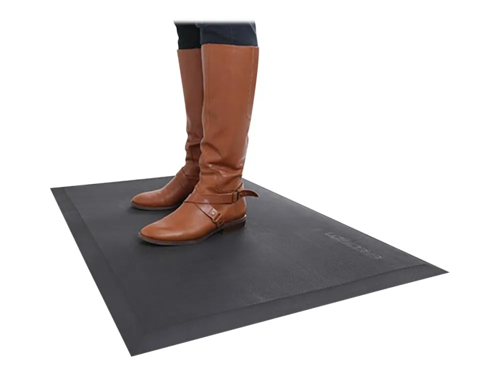 Ergotron Neo-Flex - Gulvmåtte - rektangulær - 91 x 61 cm - sort