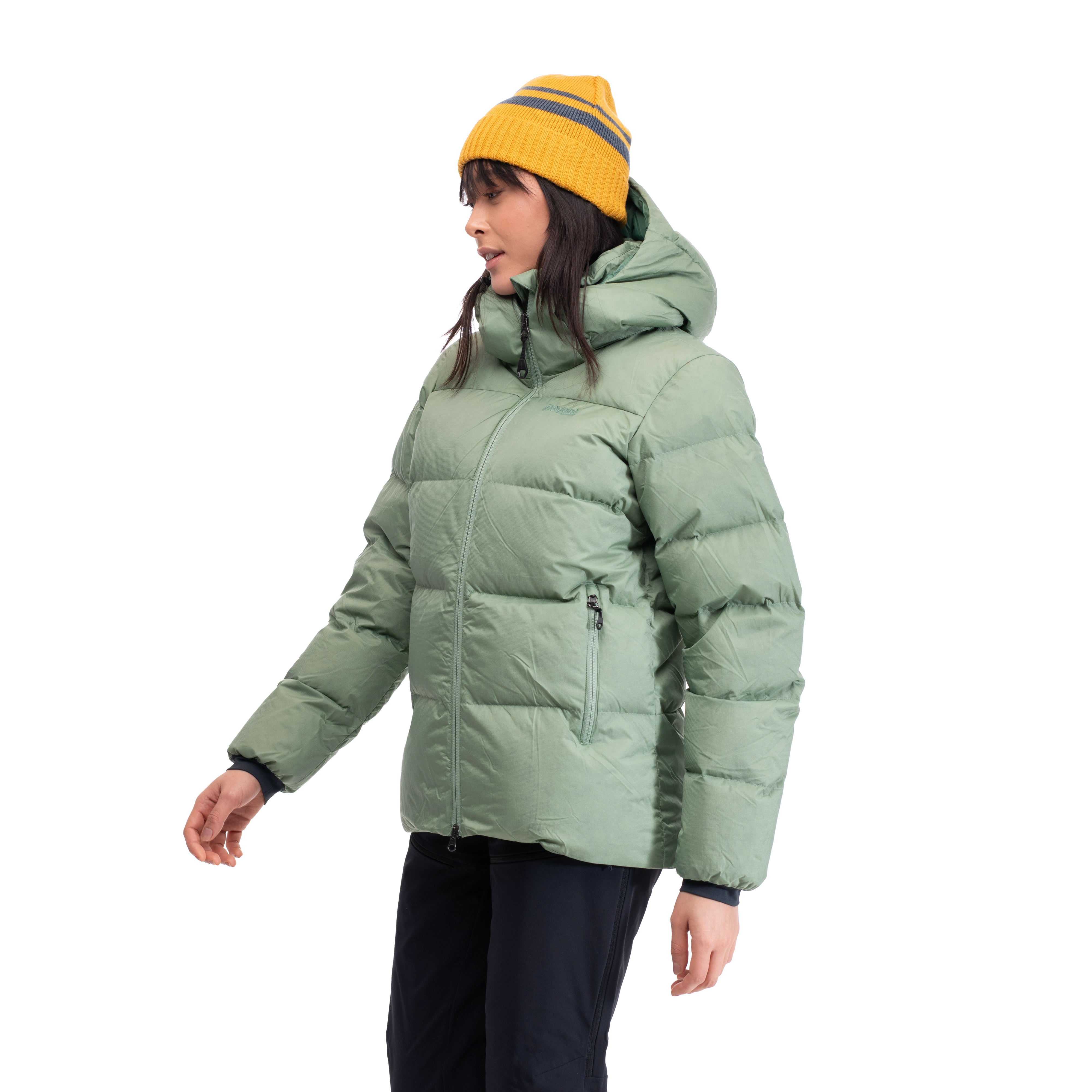 Lava Warm Down Jacket w/Hood Women Jade Green