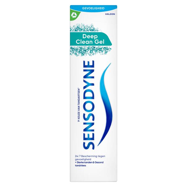 Sensodyne Deep Clean Gel Tandpasta voor Gevoelige Tanden 75 ML
