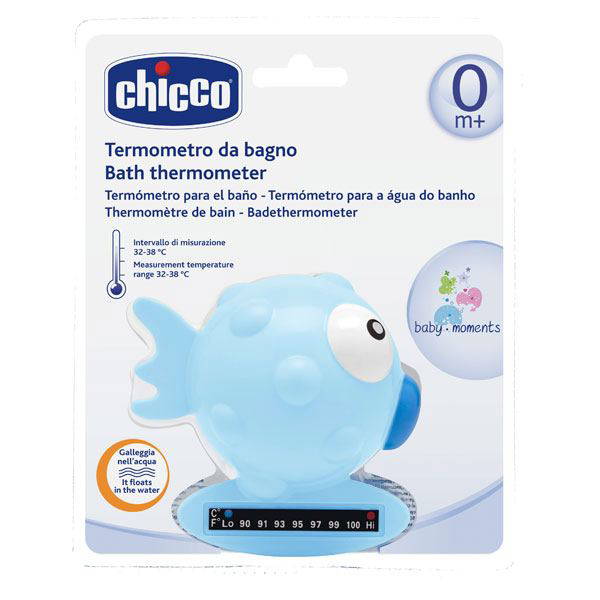 ChiccoChicco   Fischli Badethermometer light blue