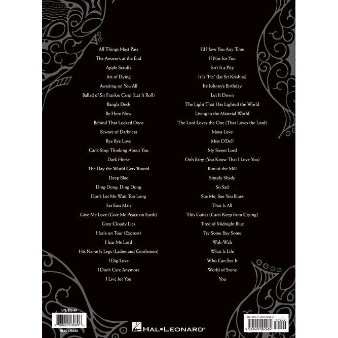 Hal Leonard - George Harrison: The Apple Years (PVG) songbook