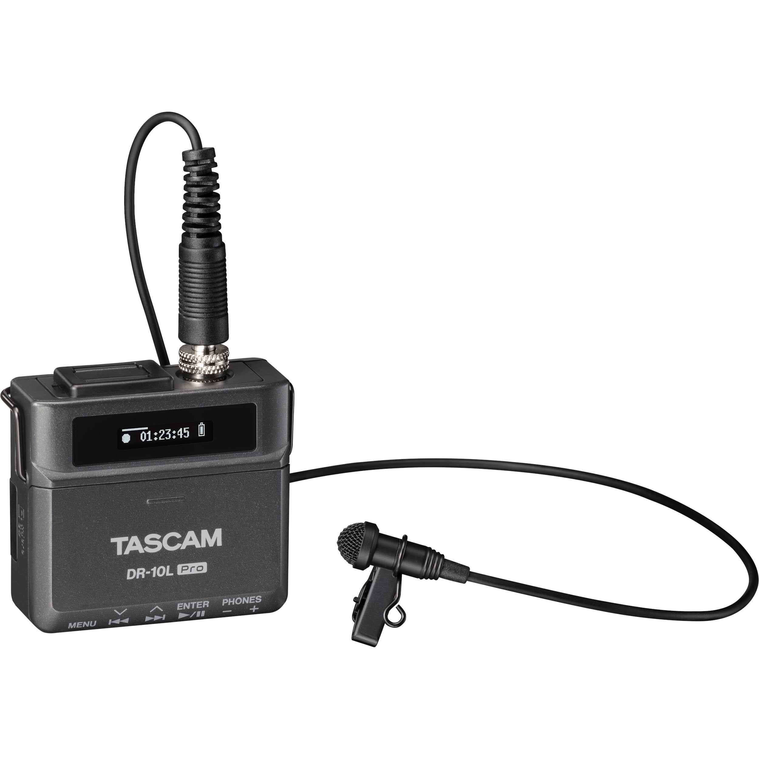 Tascam DR-10L Pro digitale audiorecorder en lavalier combo