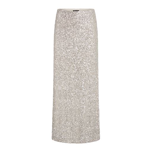 Bruuns Bazaar Aralu Joanelle Nederdel, Beige/Silver, XS
