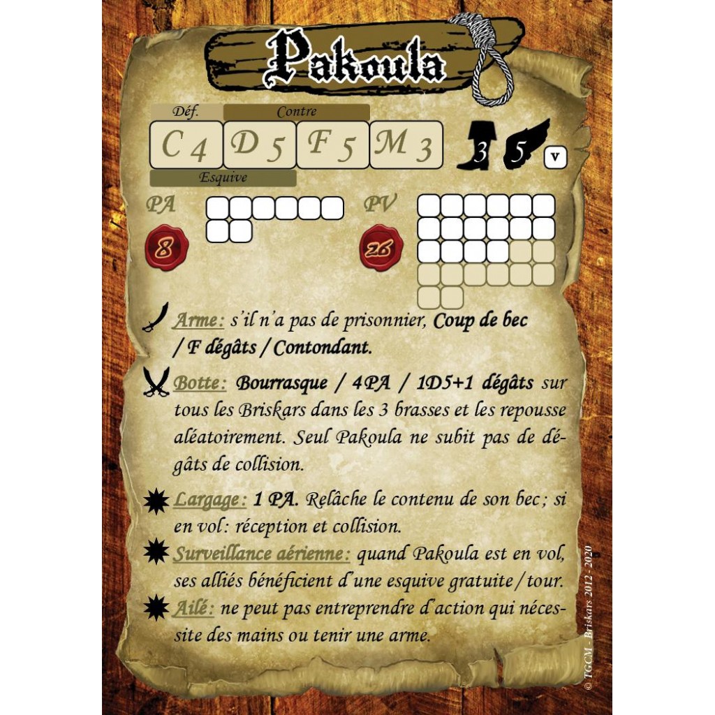 Briskars - Mercenaires - Pakoula (V2)