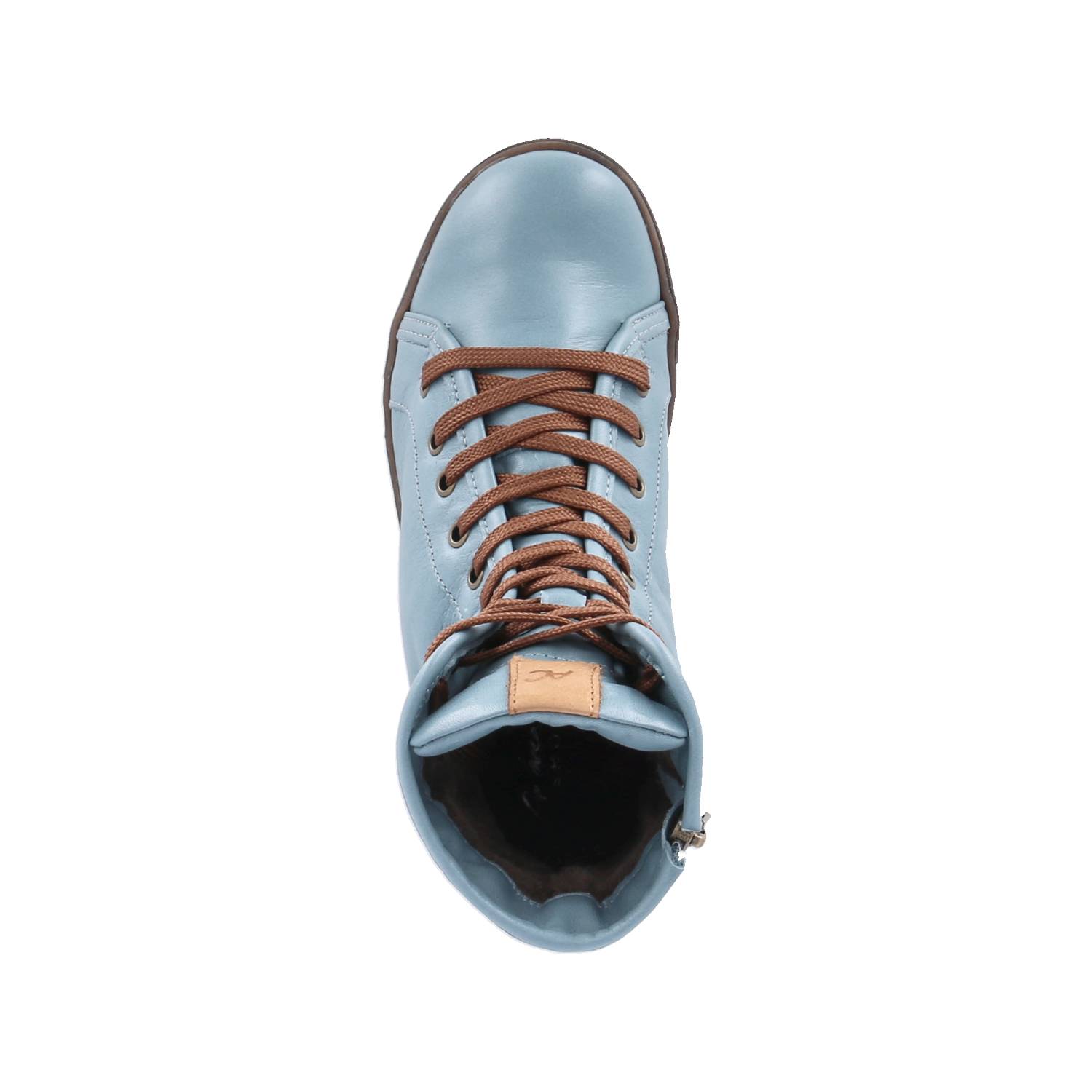 Andrea Conti Schnürstiefeletten - petrol/ brandy
