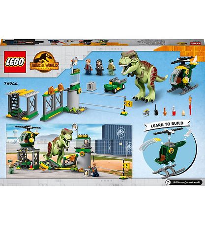 LEGO? Jurassic WoRød - T. Rex P? Dinosaurflugt 76944 - 140 Dele