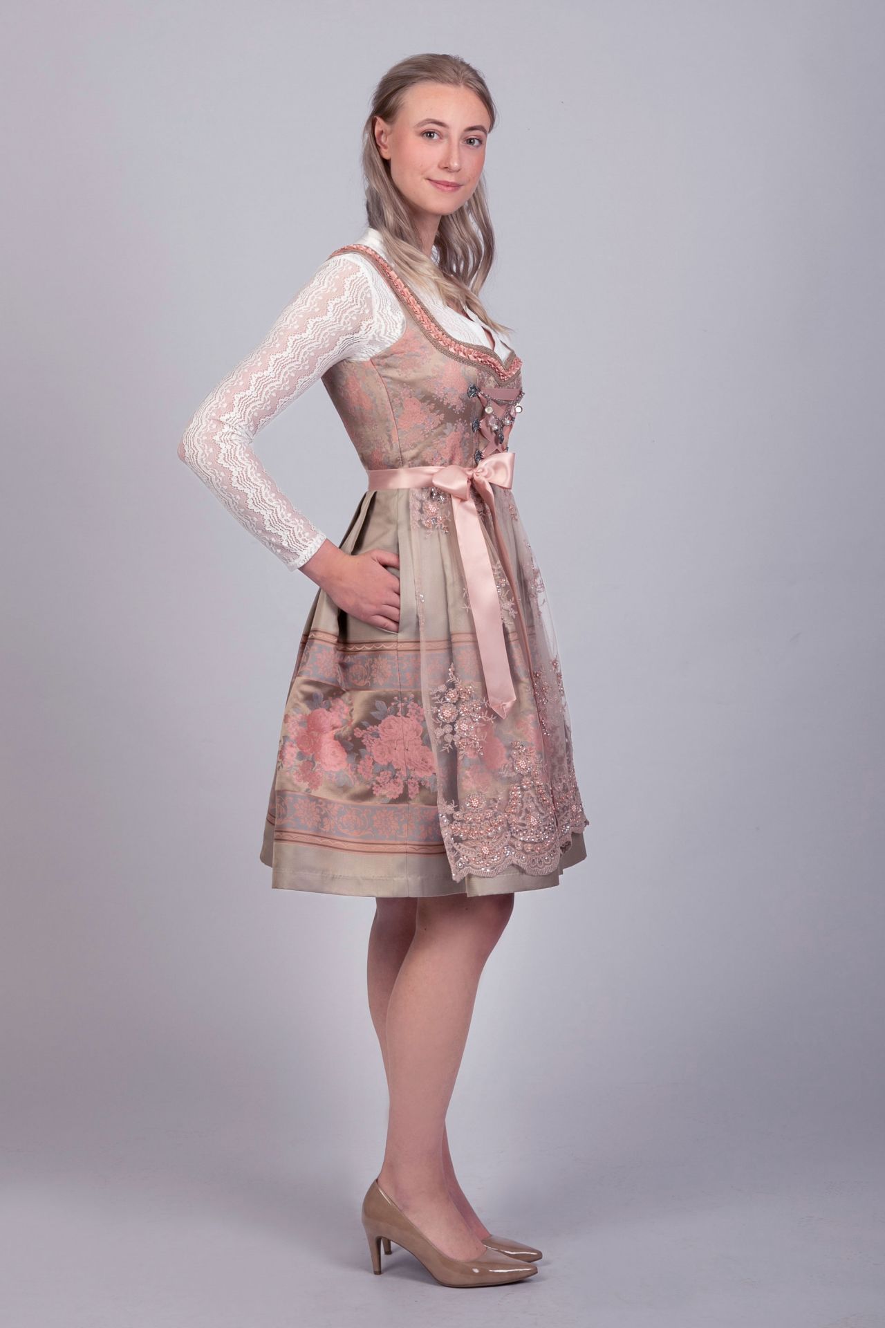 Mini Dirndl 2-teilig Rosalie