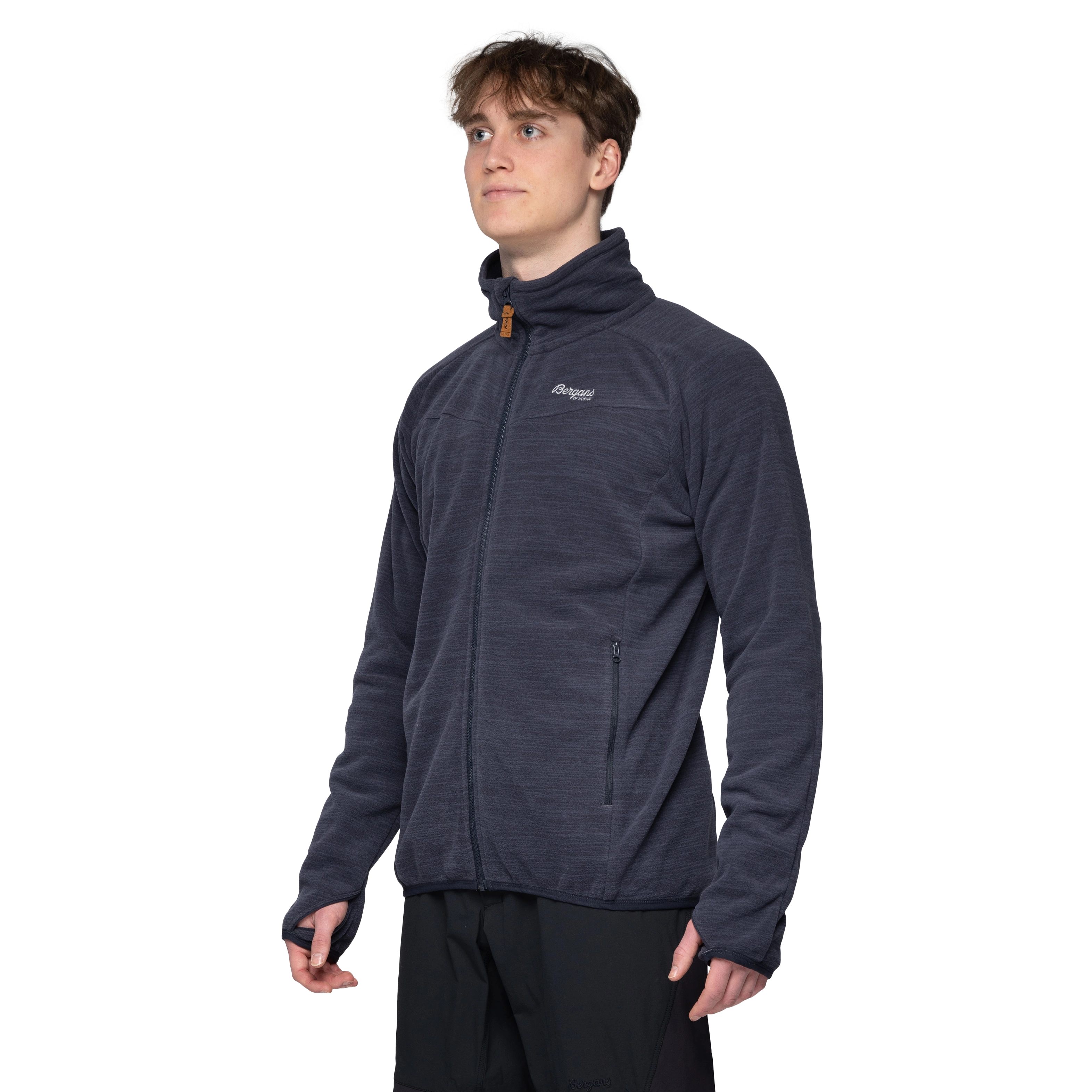 Hareid Fleece Jacket NoHood Dark Navy
