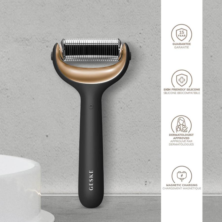 GESKE MicroNeedle Face & Body Roller 9 in 1 Gray