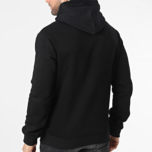 Sweat Zippé Capuche 2333101 Noir