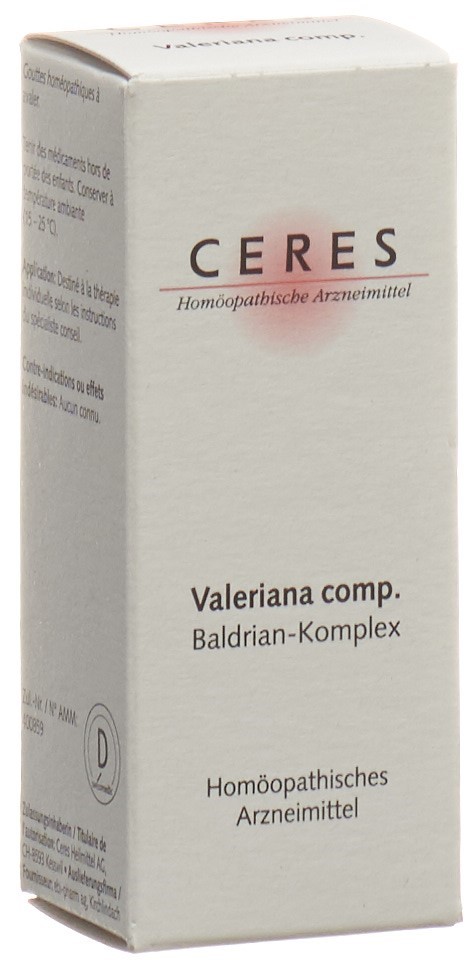 CERES Valeriana comp.<br>20 ml, Tropfen