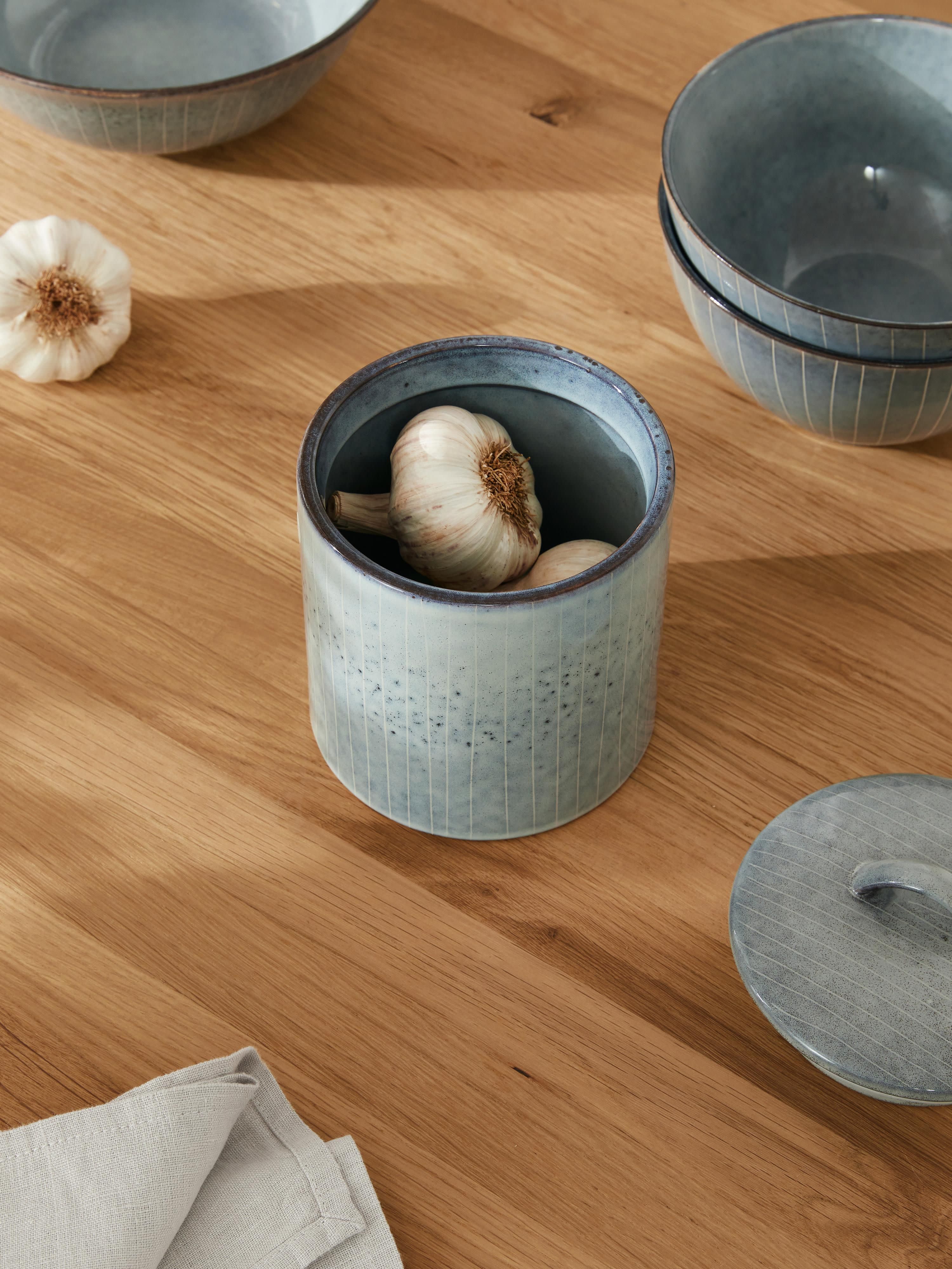 Handgemaakte opbergpot Nordic Sea