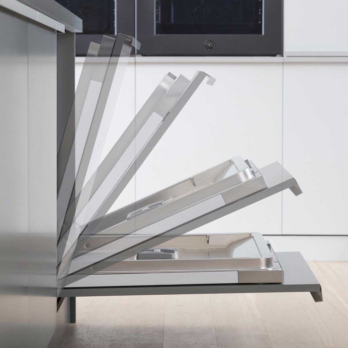 DW6083PRT Helintegrert oppvaskmaskin 60 cm, door-on-door