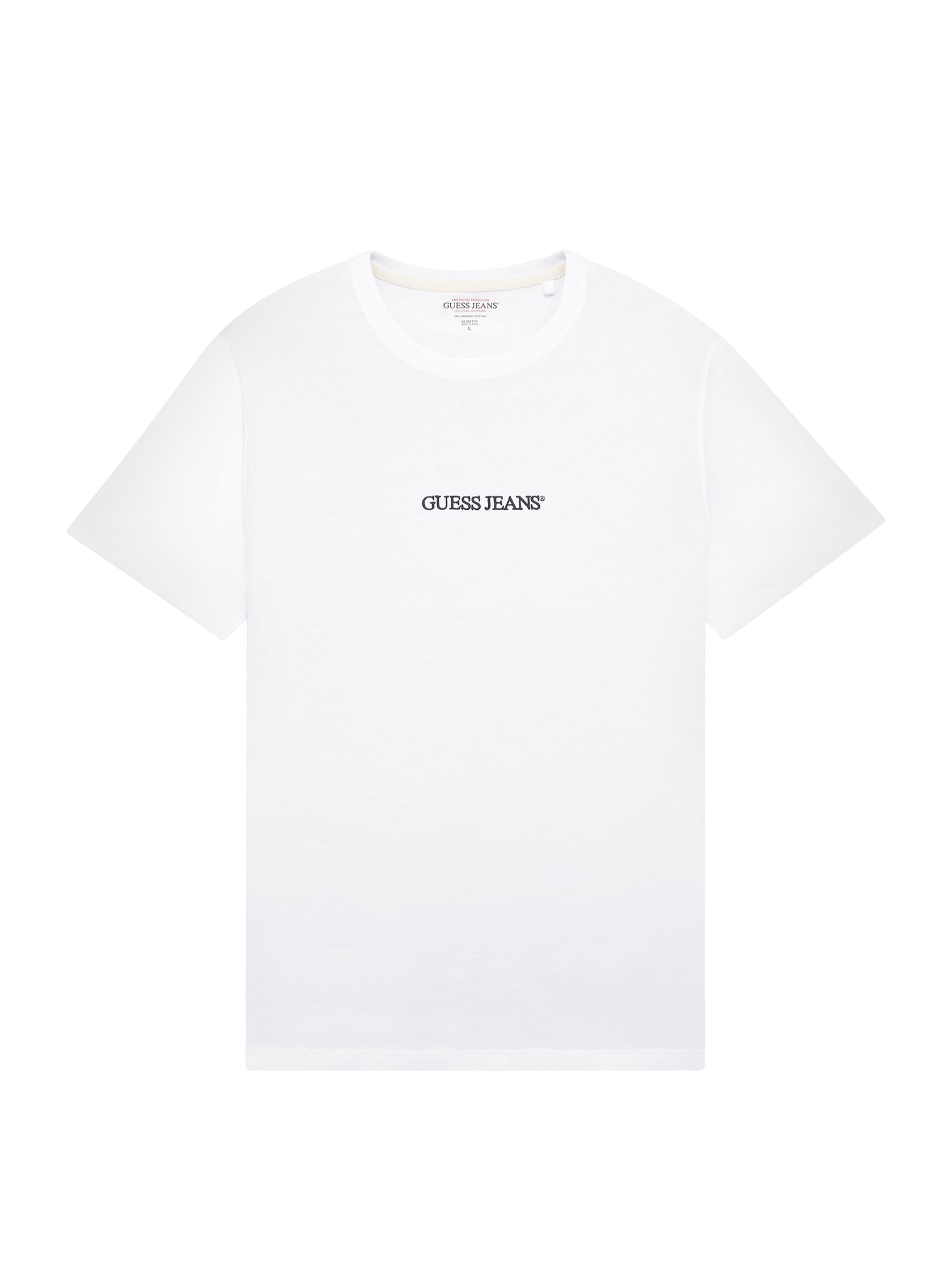 Camiseta Slim com Logo Bordado