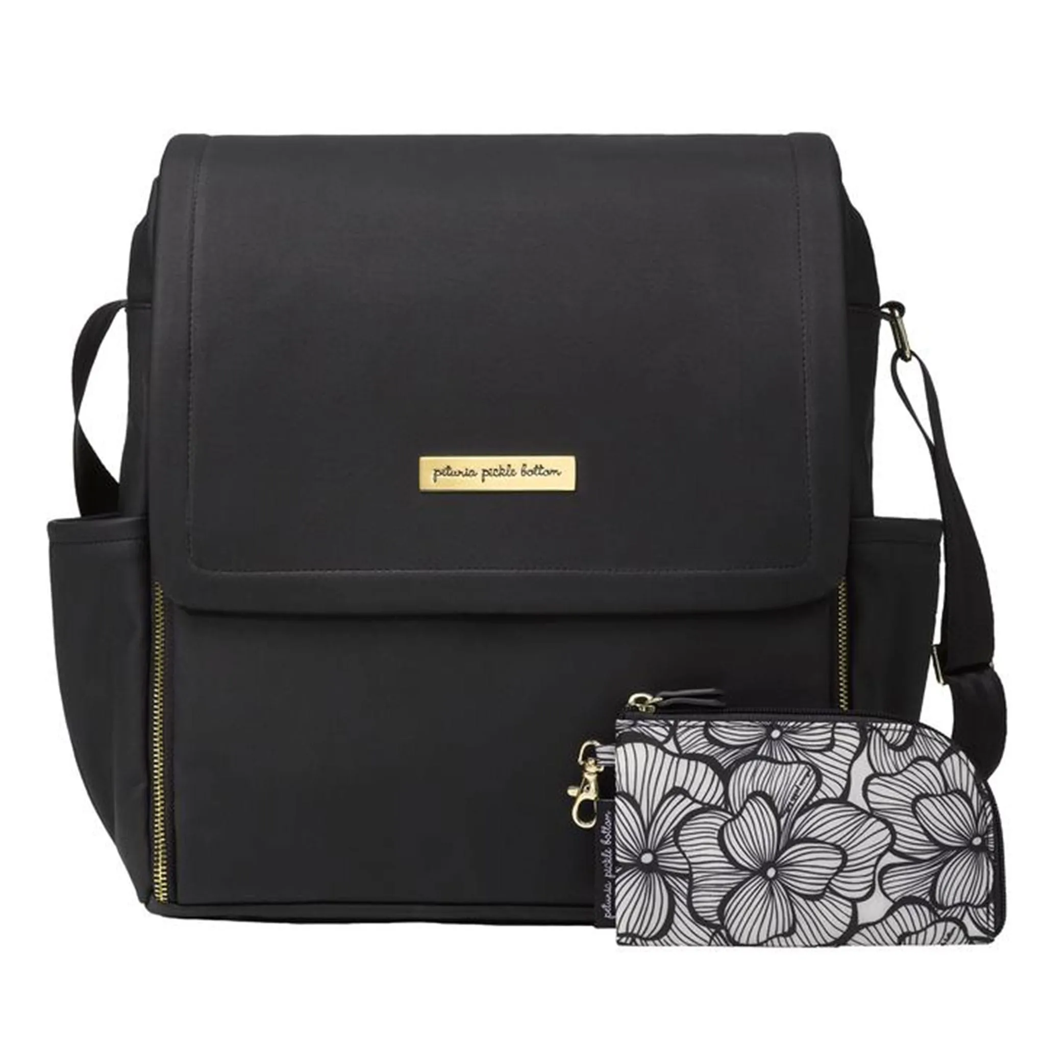 Petunia Pickle Bottom Sac à Couches à Dos Boxy - Noir Mat