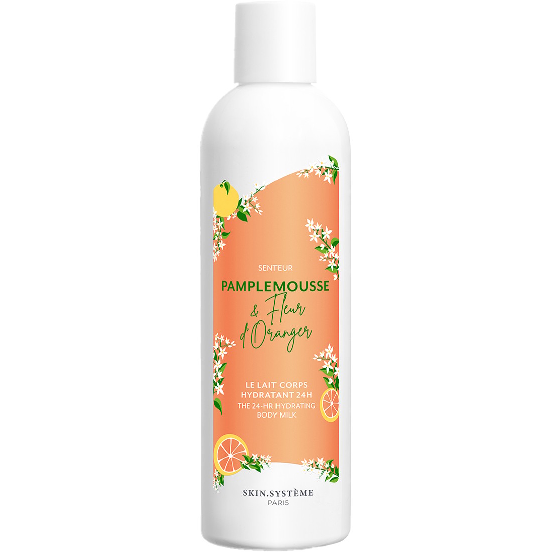 Lait hydratant 24h - Pamplemousse & fleur d'oranger - Corps - 250 ml