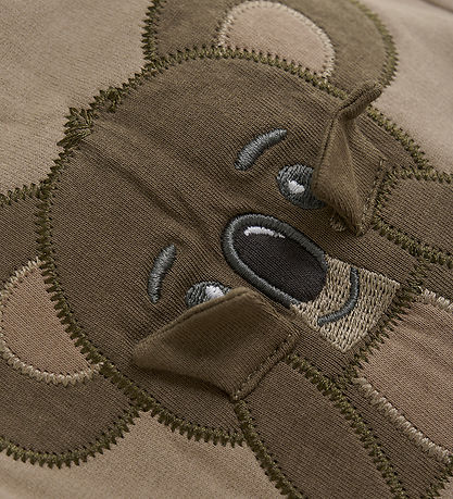 Minymo Sweatpants - Taupe Gray m. Koalabj?rn
