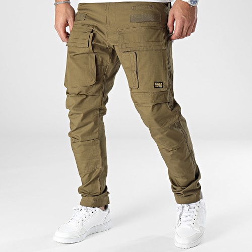 Pantalon Cargo 3D Regular Tapered D23636-D384 Vert Kaki