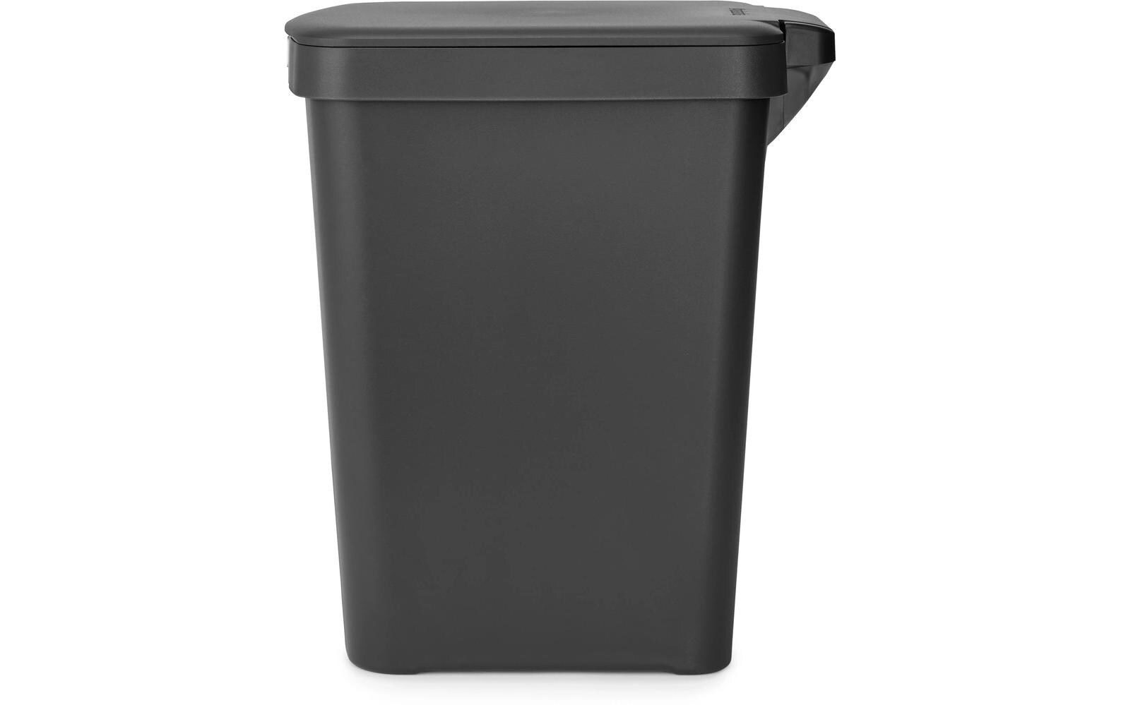 Recyclingbehälter StepUp 25 l, DunkelgrauTreteimer für Recycling Materialien
