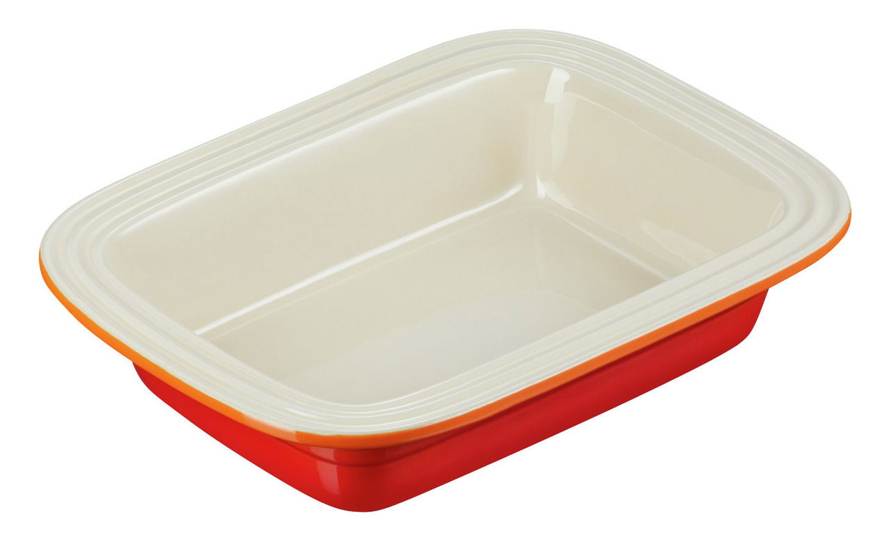 LE CREUSET Lasagneform 31cm Ofenrot