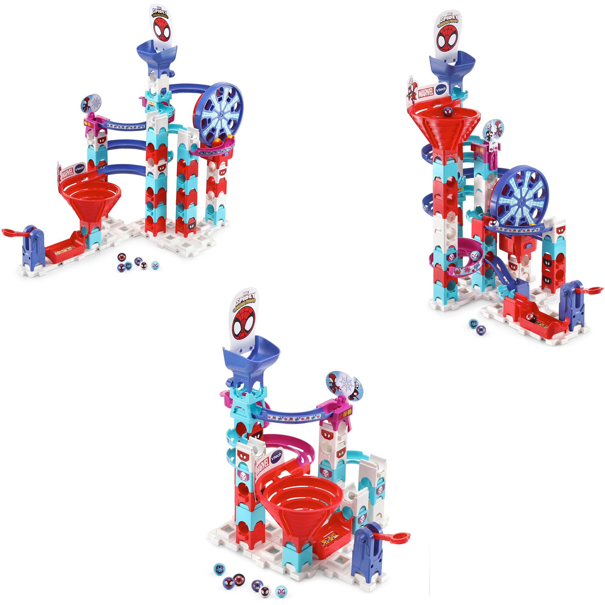 Vtech Bahn Marble Rush - Spidey Super Spin Challenge SP300E