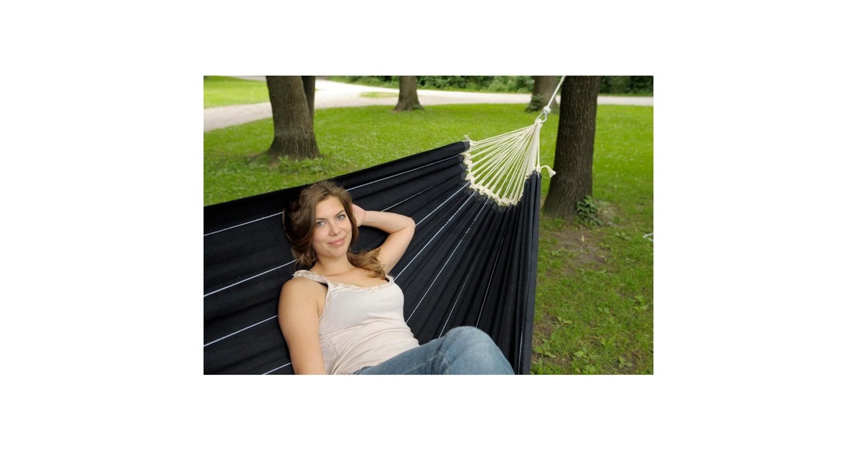 AmazonasBarbados Black hangmat  (Zwart)