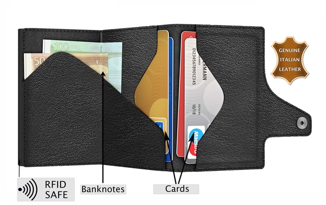 Geldbörse »TRU VIRTU Click & Slide Wallet«