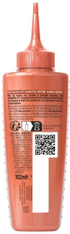 L’Oréal Paris - Elvive Fiber Booster - Haargroeimiddel - Anti-Haaruitval - 6 weken kuur