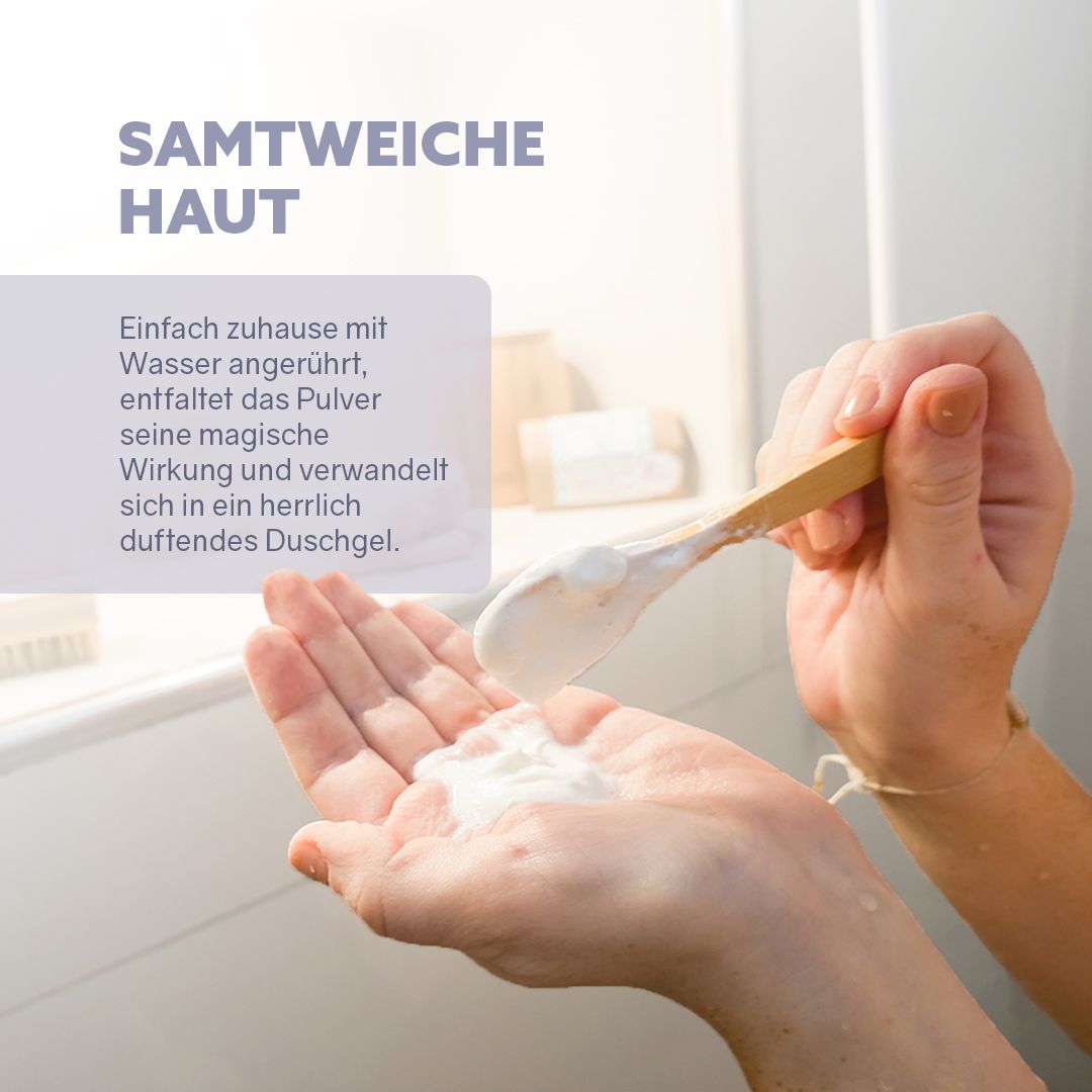 puremetics Duschgel-Pulver 'Sensibelchen'