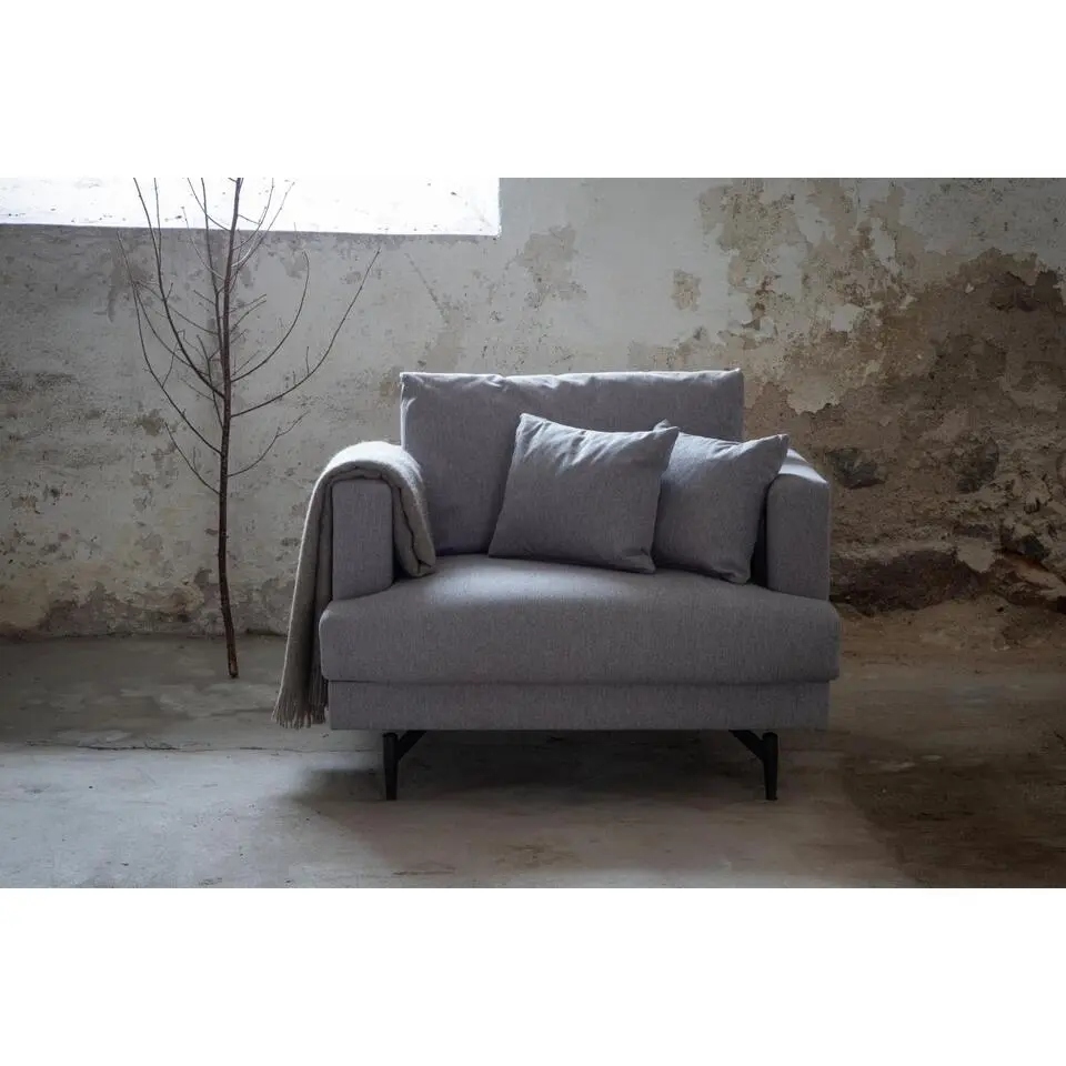 Svea - Ruma fauteuil - grijs