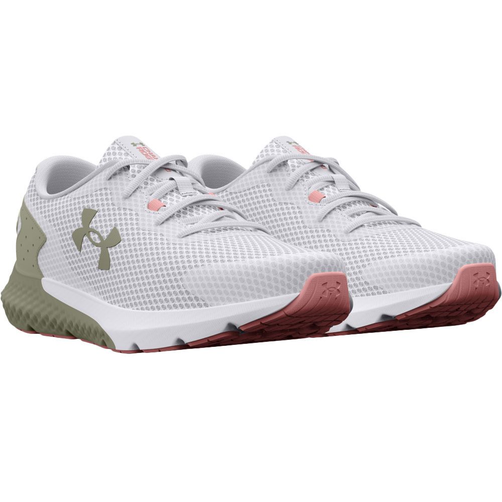 Under Armour CHARGED ROGUE 3 - Chaussures running Femme blanc