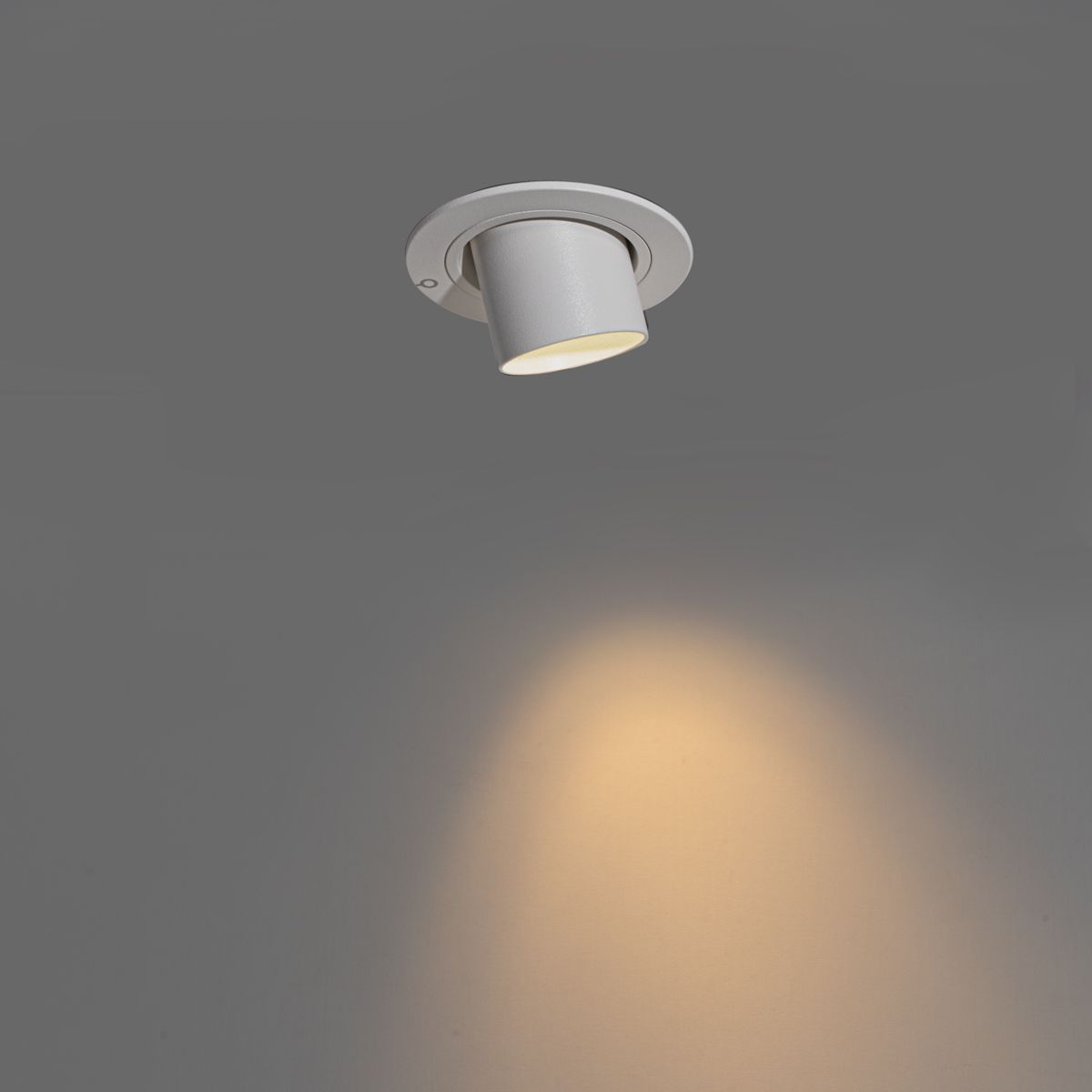 Moderne inbouwspot wit GU10 35mm rond kantelbaar - Installa
