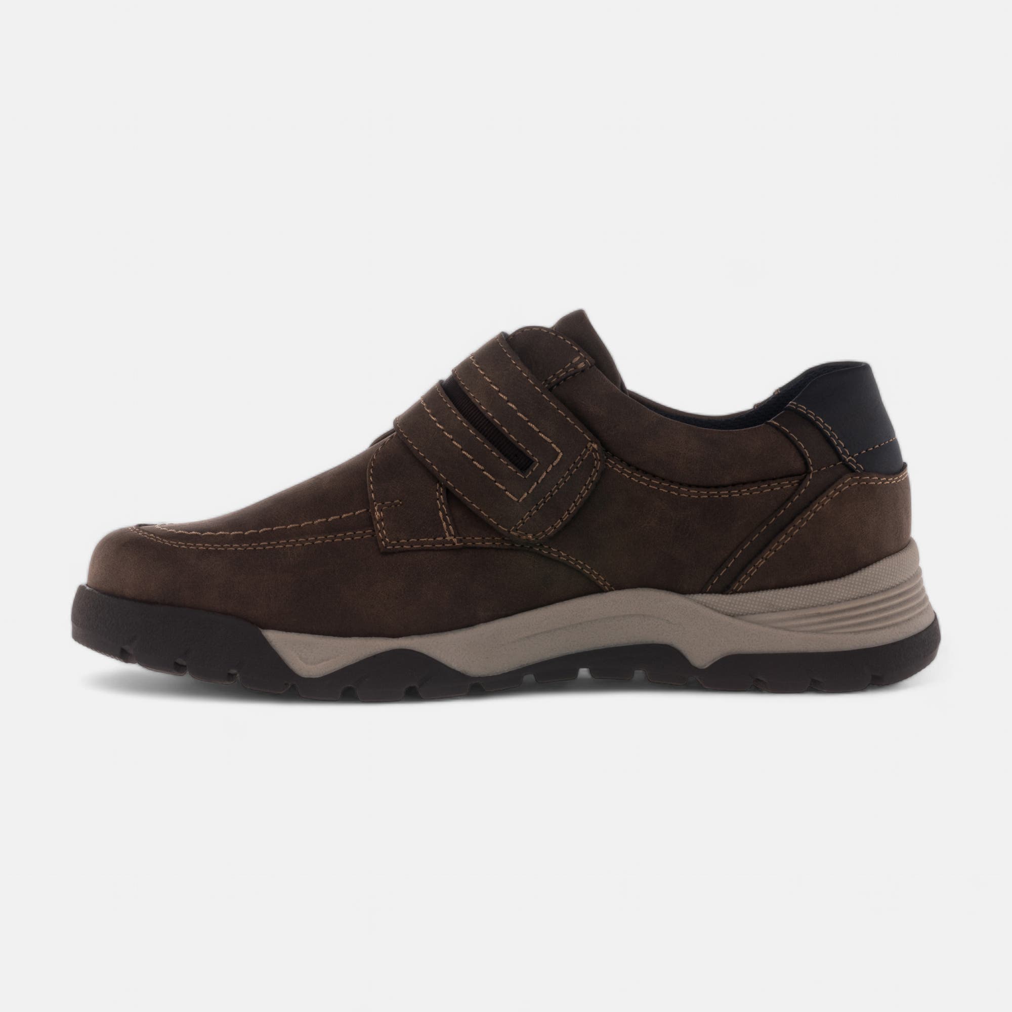 Derbies pieds sensibles Homme marron