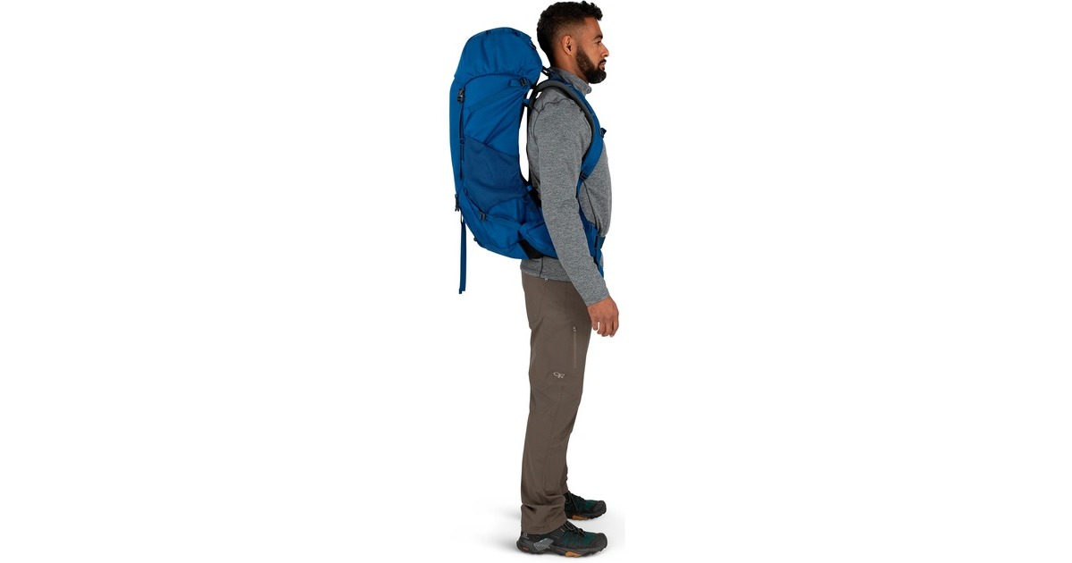 OspreyRook 50 rugzak  (Blauw, 50 Liter, One Size, Astology Blue/Blue Flame)