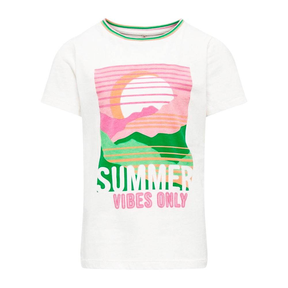 Kids ONLY T-shirt Blanc Kids Only Julie