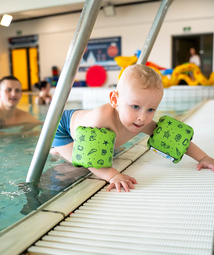 Watery badevinger til børn - Splashy (11-30kg) - Lilla