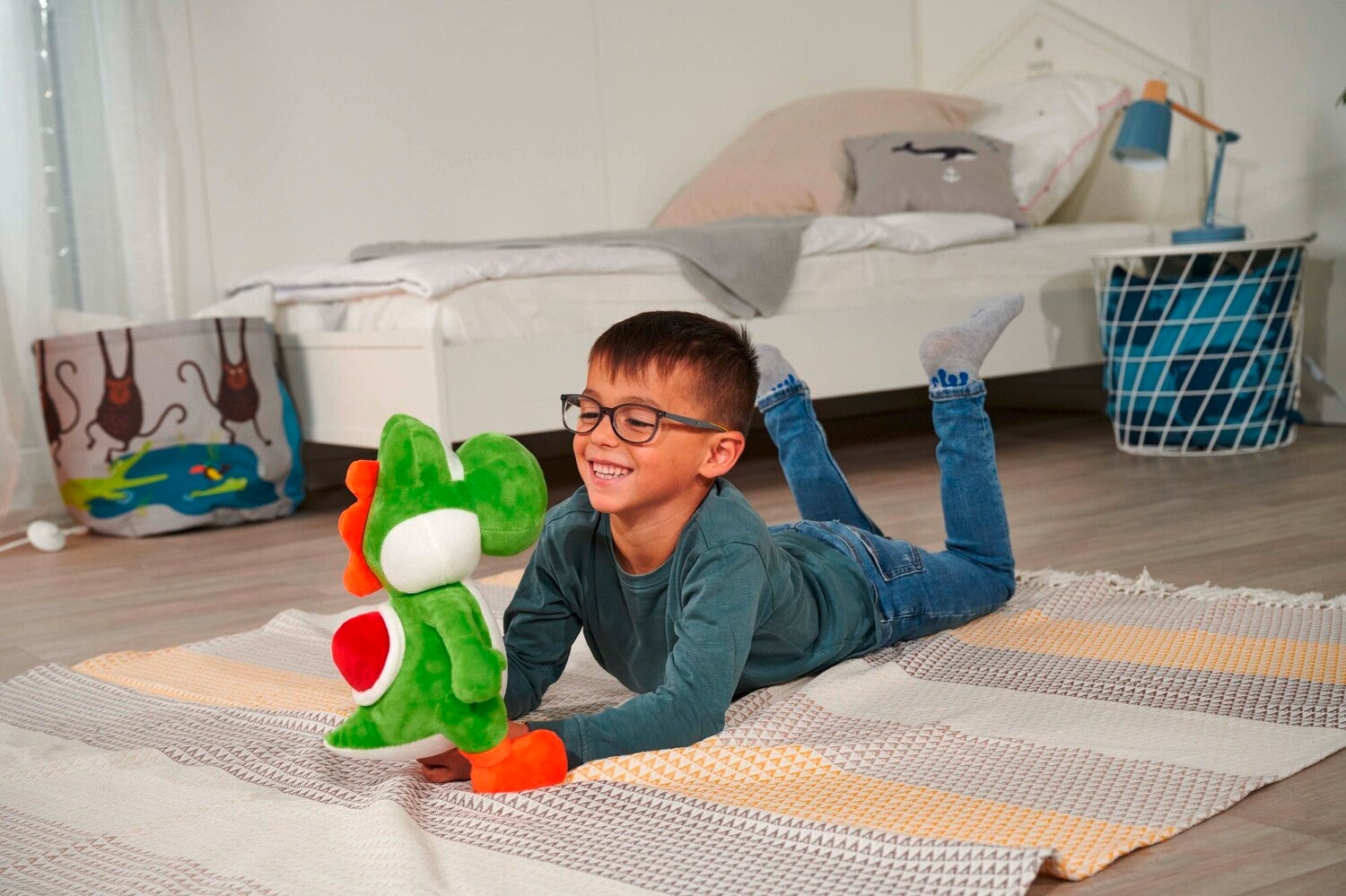 Nintendo knuffel Super Mario Yoshi 15 x 18 x 30 cm