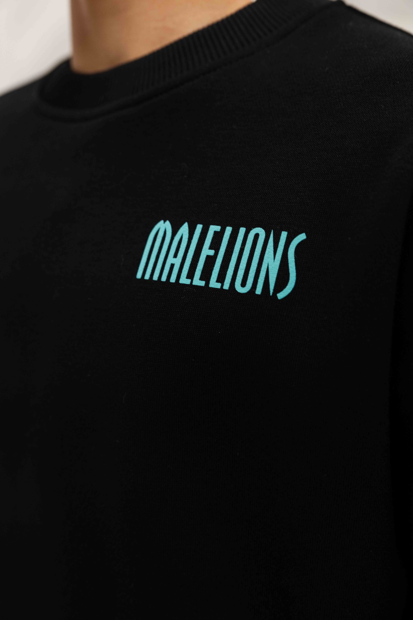 Malelions Hollywood Map Sweater Kids Zwart