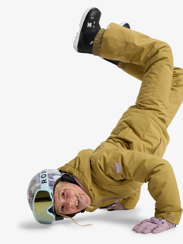 Snowsylva 10K Veste de snow technique Beige Fille 8-16 ans