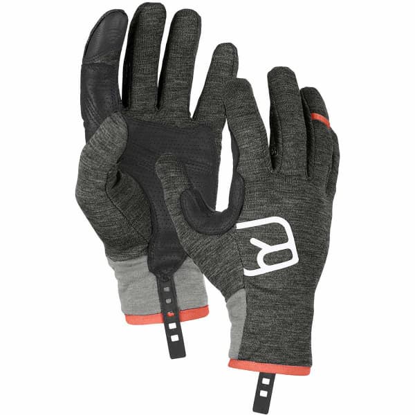 Gant ski de randonnée ORTOVOX FLEECE LIGHT GLOVE M DARK GREY BLEND