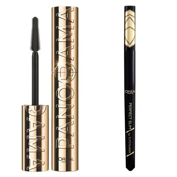 L'Oréal Duo Panorama Máscara e Delineador Perfect Slim Preto Intenso