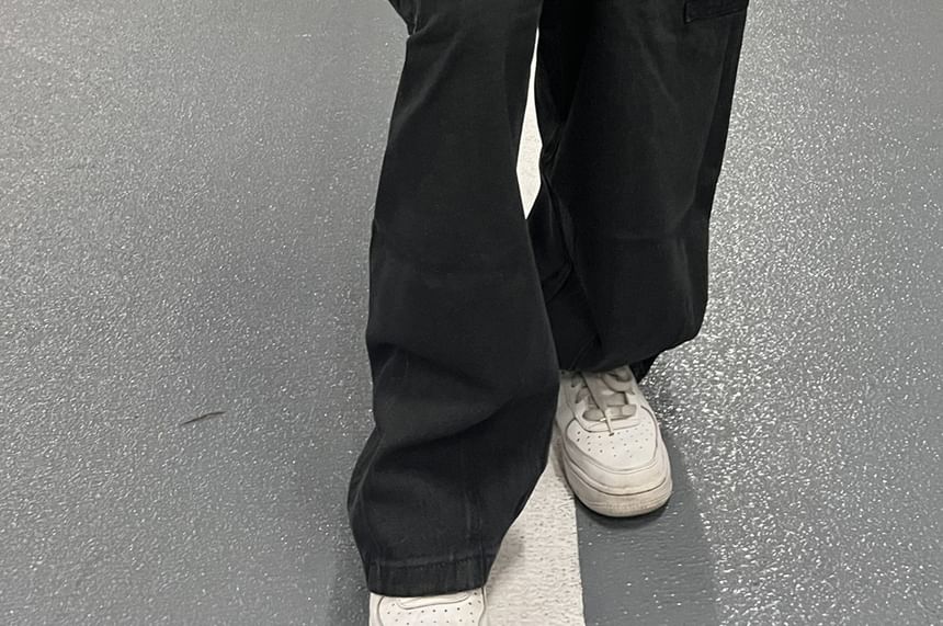 Nataro - Baggy jeans met lage taille en zakken