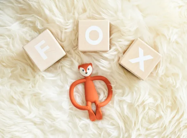 Matchstick Monkey Teether Fox
