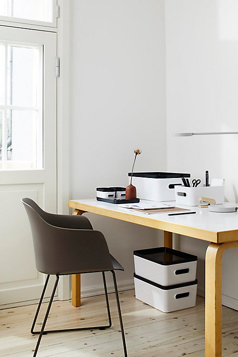 Couvercle noir pour boîte de rangement Smartstore Compact L