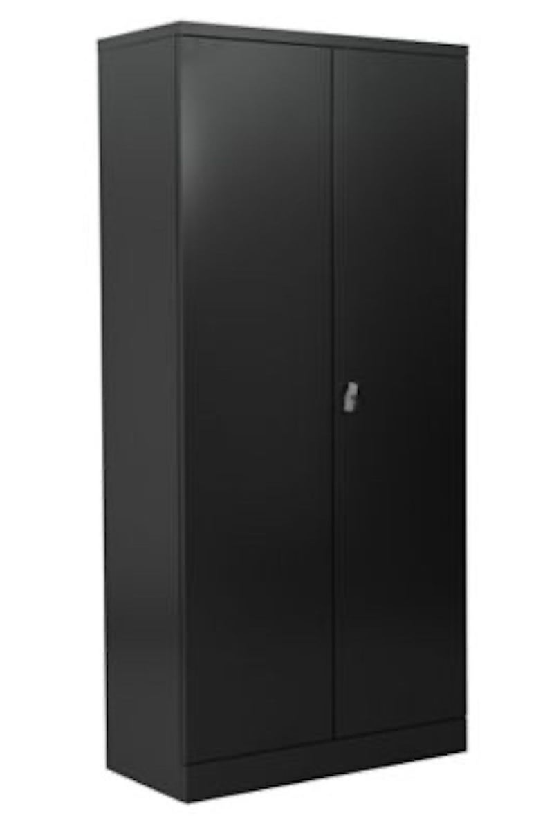 PROREGAL Stalen kast Bee 4 planken HxBxD 195 x 92 x 50 cm Gegalvaniseerd en versterkt plankmateriaal Antraciet & Antraciet
