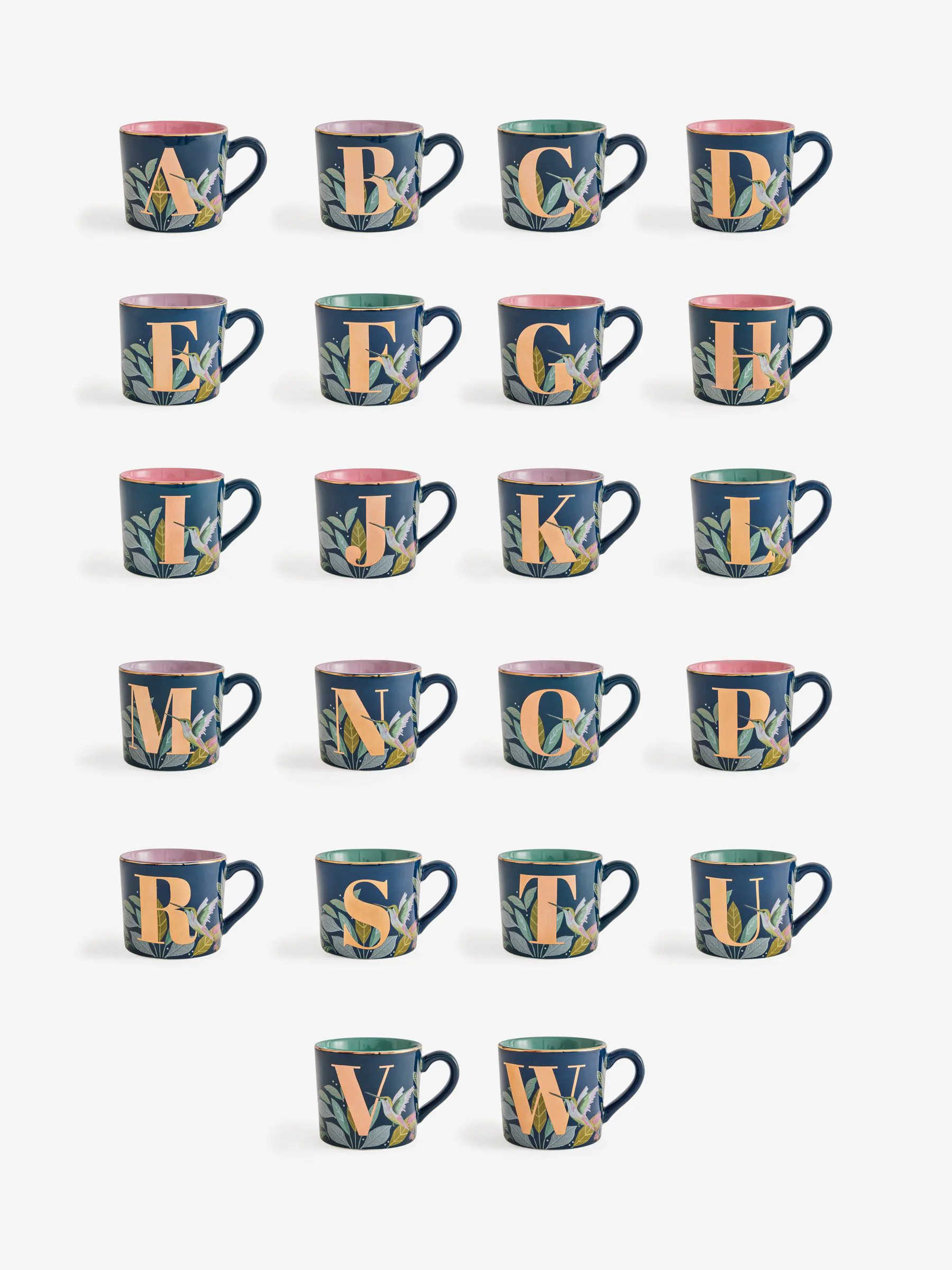 Hummingbird Alphabet Mug