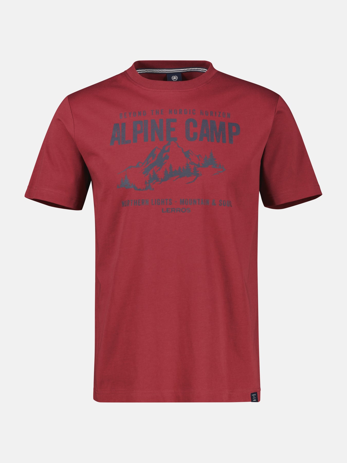 T-Shirt mit Outdoorprint in Großen Größen