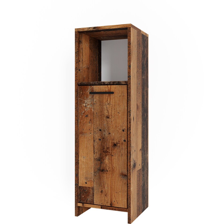 Vicco Midischrank Badschrank Badezimmermöbel Kiko Old Style 30x95 cm modern Badezimmer Schrank Badmöbel Schranktür Schrankregal Schrankfach